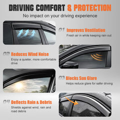 Weather Shields Window Visors For BYD Sealion 6 (2025-2026)