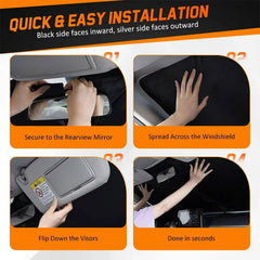 Windscreen Sunshade For BYD Sealion 8 (2026)