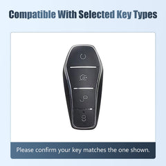 Key Fob Cover with Keychain For BYD (2023-2026)