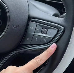 Interior Car Steering Wheel Cover Kit Trim For BYD Sealion 7 (2025-2026)