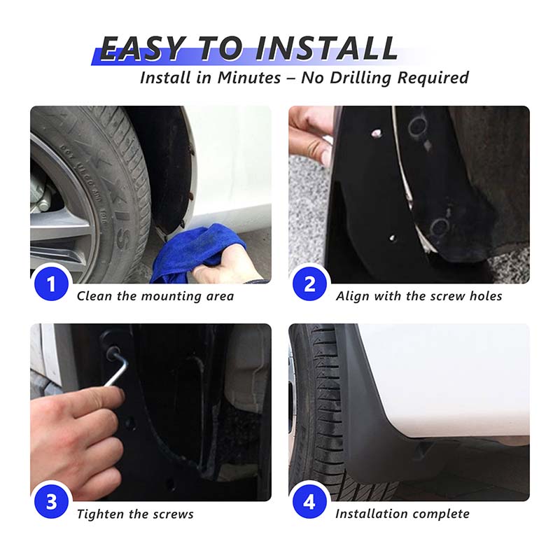 Mud Flaps For BYD ATTO 1 (2026)