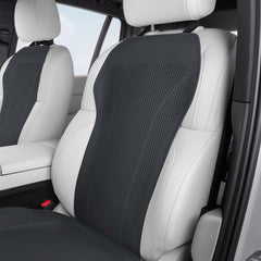 Nappa Leather Car Seat Cushion & Backrest Set