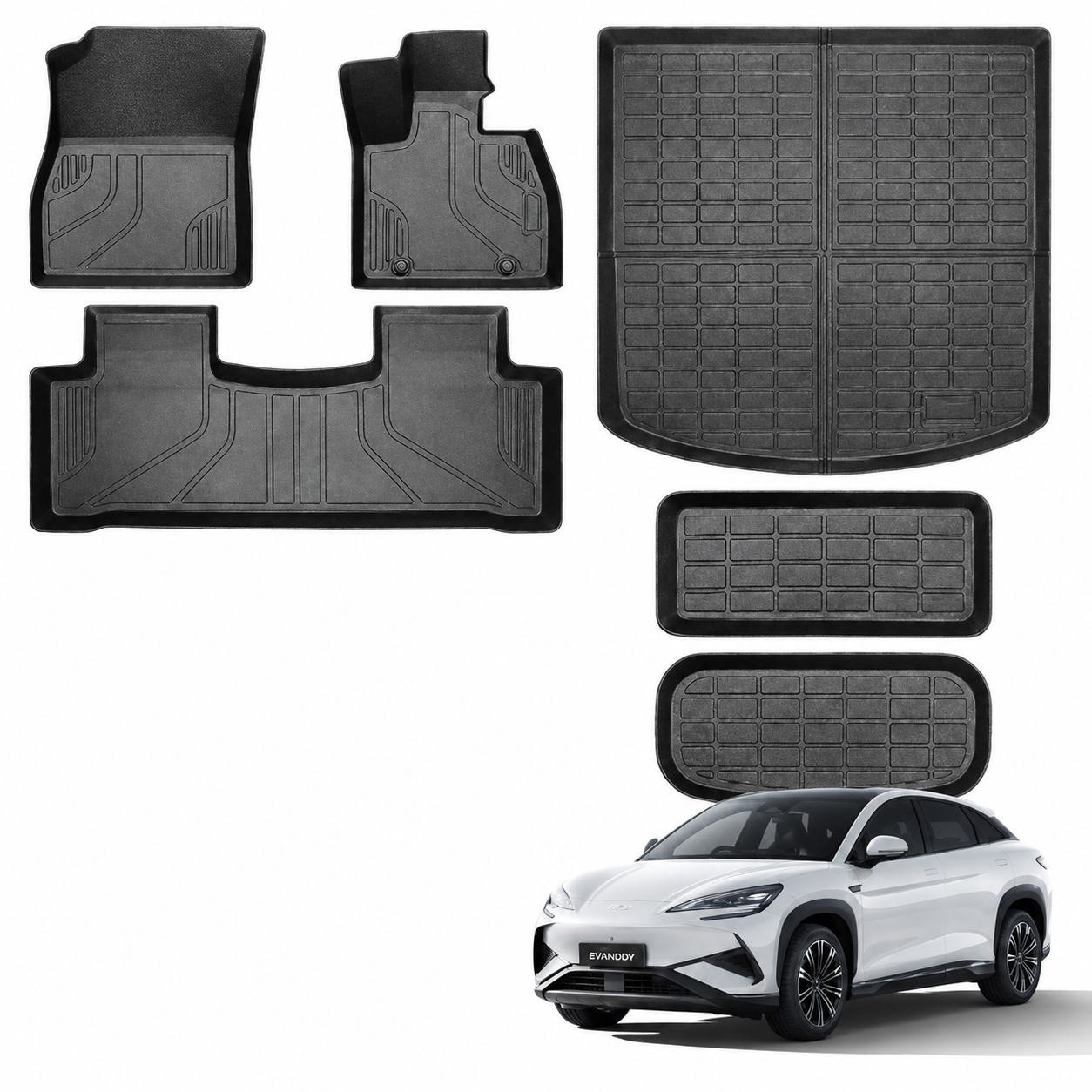 TEP Floor Mats & Liners Sets For BYD Sealion 7 (2025-2026)