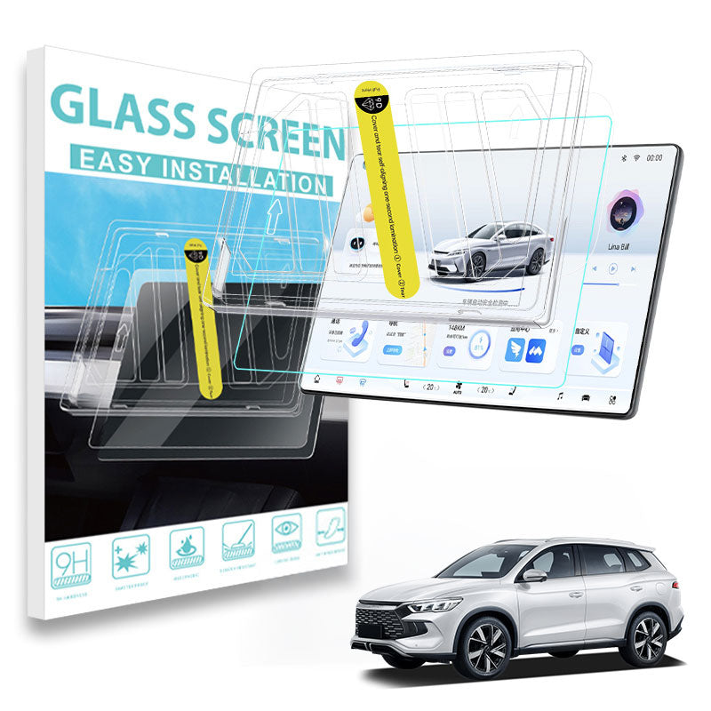12.8" HD Dust-Free Tempered Glass Screen Protector For BYD Sealion 5 Premium (2026)