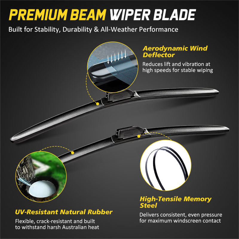 Front Wiper Blades For BYD Shark 6 (2024-2026)