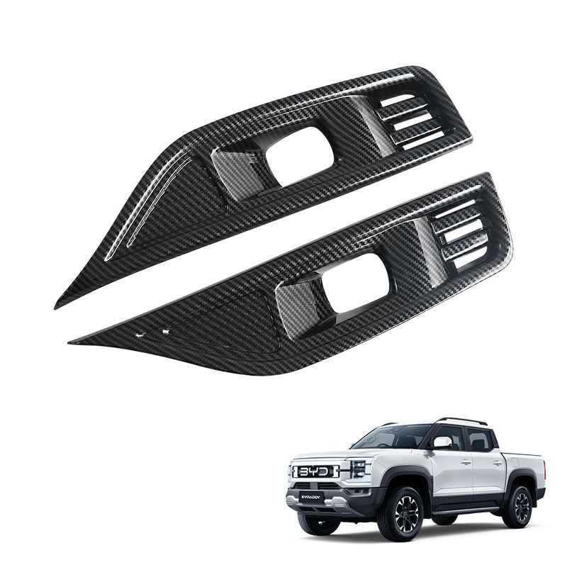 Exterior Accessories Trim Kit For BYD Shark 6 (2024–2026) - Fog Light, Fuel & Charging Port & Side Mirror Cover Trims