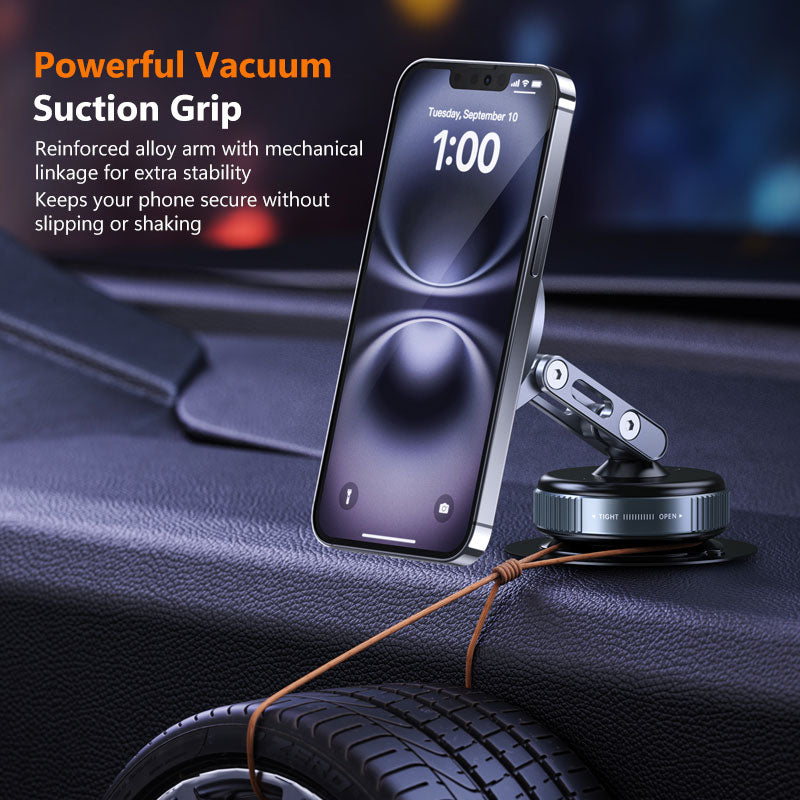 Rotatable Magnetic Dash Phone Holder