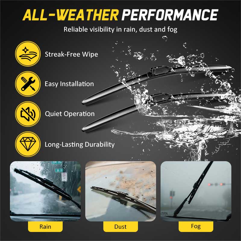 Front Wiper Blades For BYD Sealion 7 (2025-2026)