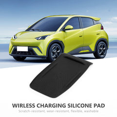 Central Control Wireless Charging Silicone Pad For BYD ATTO 1 (2026)