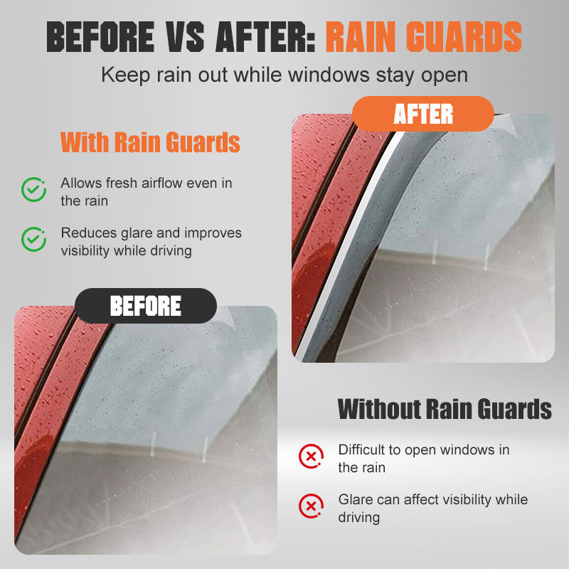 Weather Shields Window Visors For BYD Shark 6 (2025-2026)