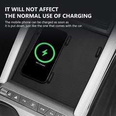 Central Control Wireless Charging Silicone Pad For BYD ATTO 2 (2025-2026)