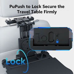 Multi-Functional Foldable Car Back Seat Tray Table