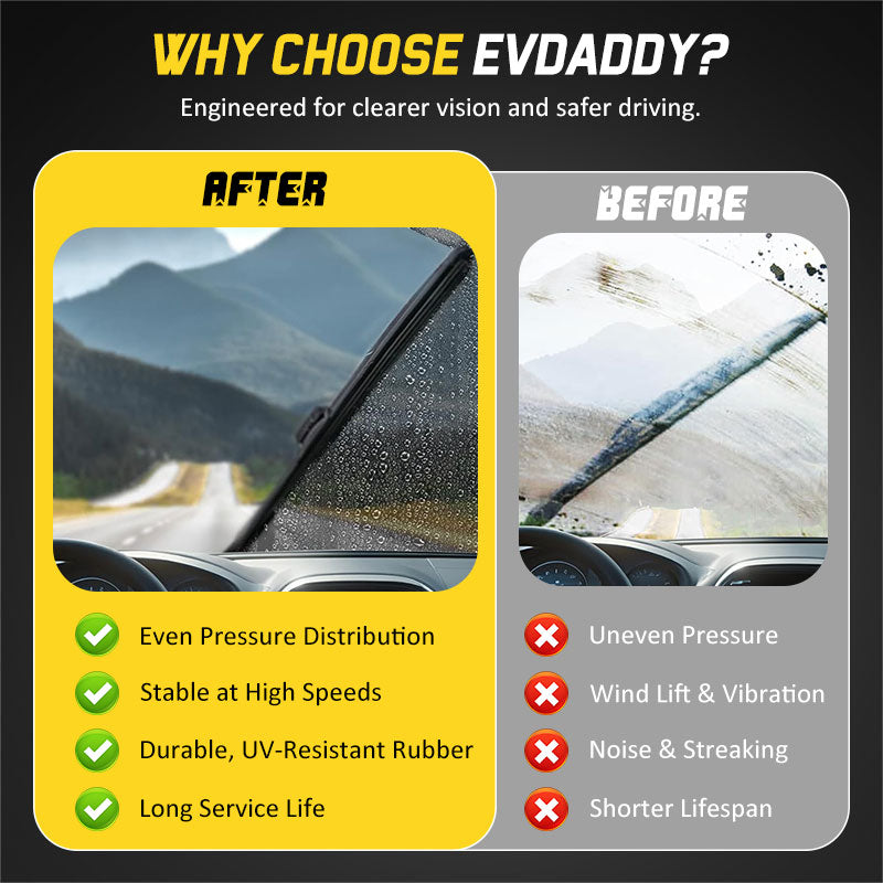 Front Wiper Blades For BYD Dolphin (2023-2026)