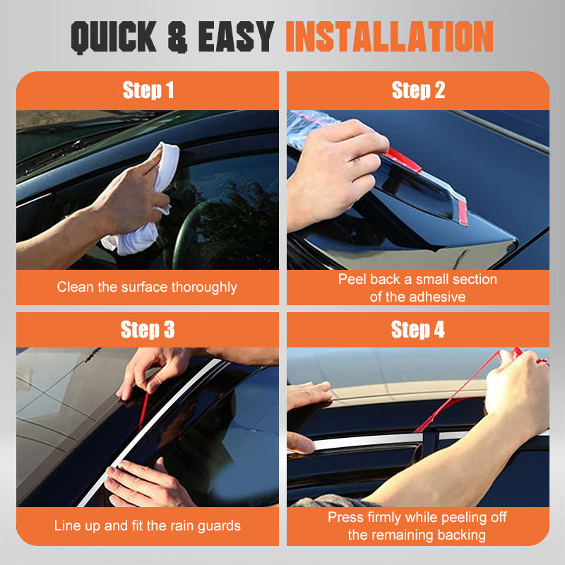 Weather Shields Window Visors For BYD Sealion 5 (2025-2026)