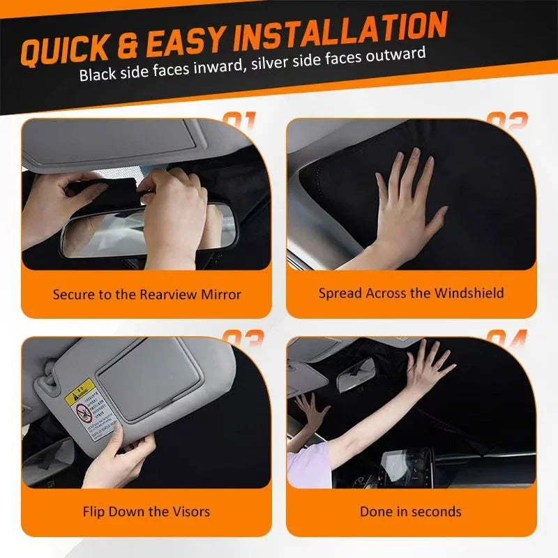 Windscreen Sunshade For BYD Shark 6 Performance (2024–2026)