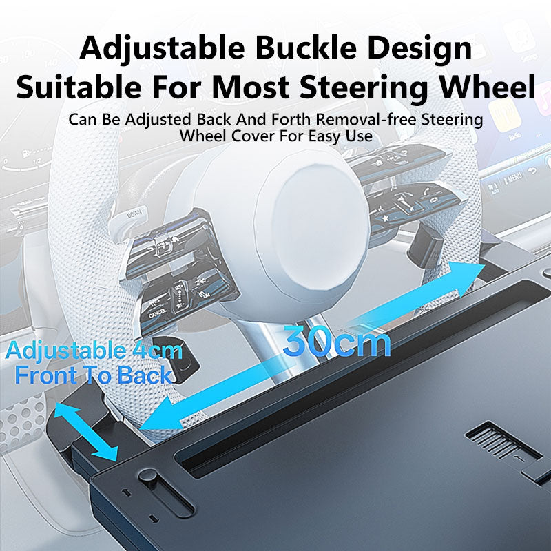 Multi-Functional Car Steering Wheel Tray Table