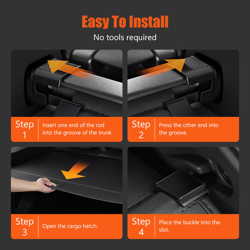 Retractable Trunk Cargo Cover Privacy Shield For BYD Sealion 6 (2024-2026)