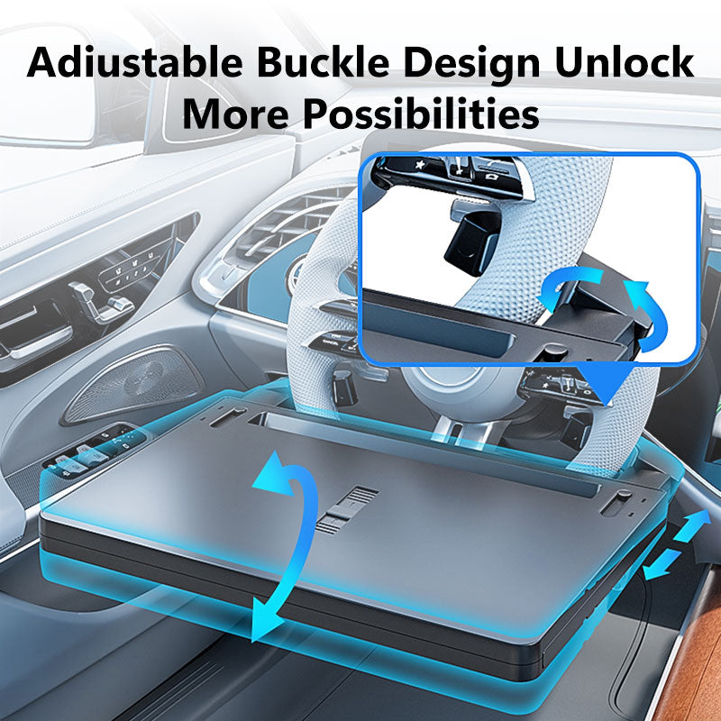 Multi-Functional Car Steering Wheel Tray Table