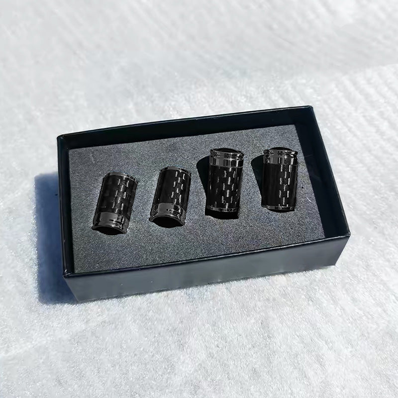 Carbon Fibre Tyre Valve Stem Caps