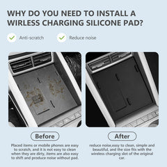 Central Control Wireless Charging Silicone Pad For BYD ATTO 2 (2025-2026)