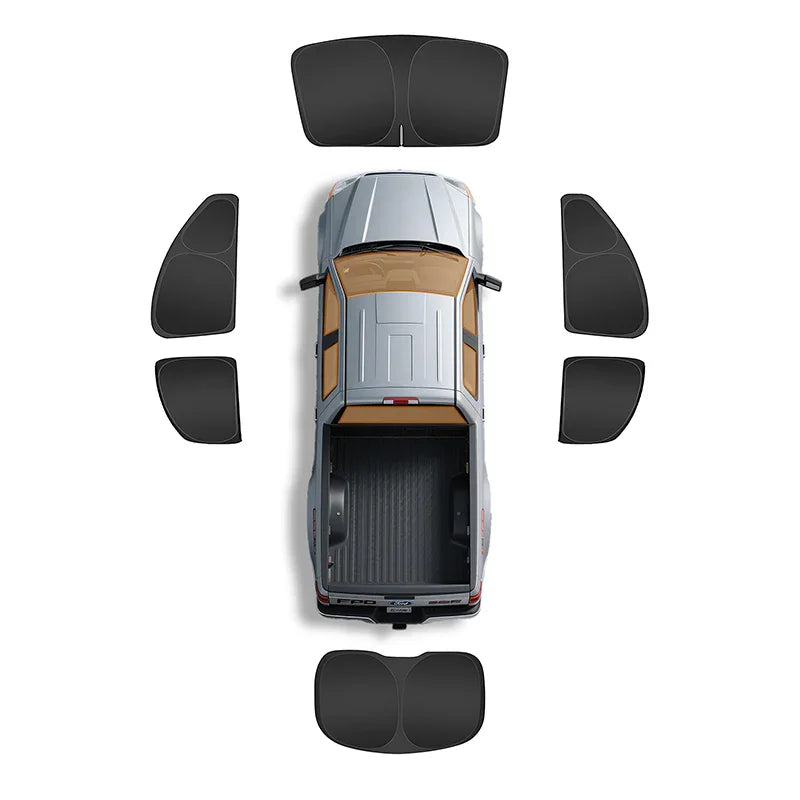 Privacy Curtains & Full Window Sunshades For BYD Shark 6 (2024-2026)