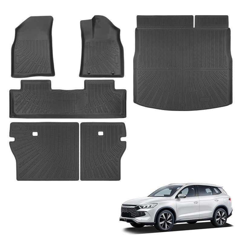 TPE Floor Mats & Liners Set For BYD Sealion 5 (2026)
