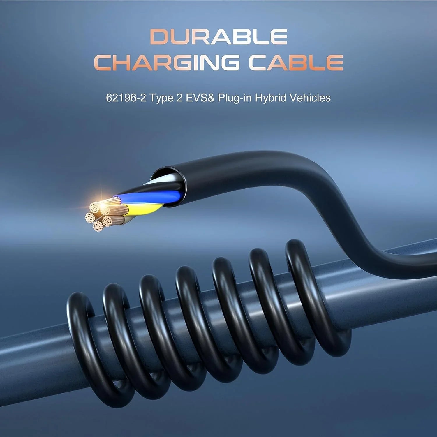Portable EV Home Charging Cable